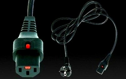 Locking power cable