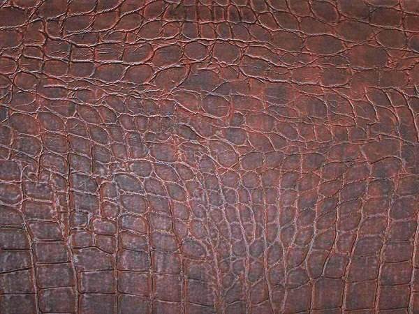 Brown Crocodile leather